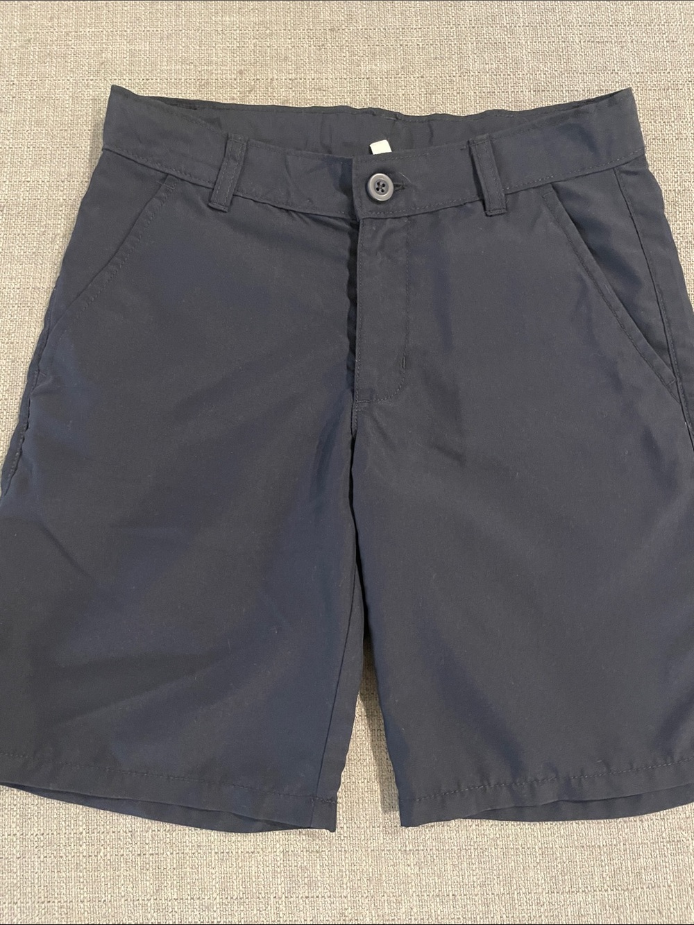 Chaps Navy Boys' Chino-Style Shorts